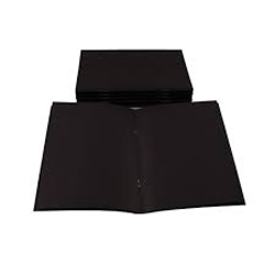 Seawhite Starter black paper A3 140gsm 297x420mm 40 sider